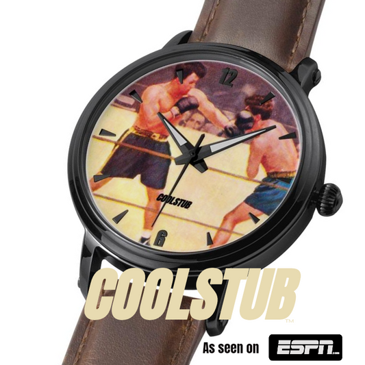 Punch First Vintage Boxing Watch and Other Great Vintage Sports Art Gifts