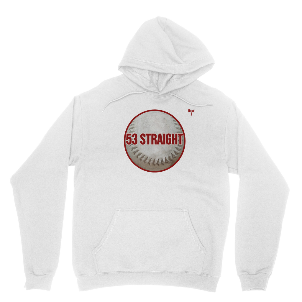 53 Straight Classic Adult Hoodie