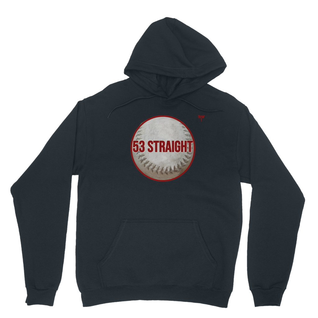 53 Straight Classic Adult Hoodie