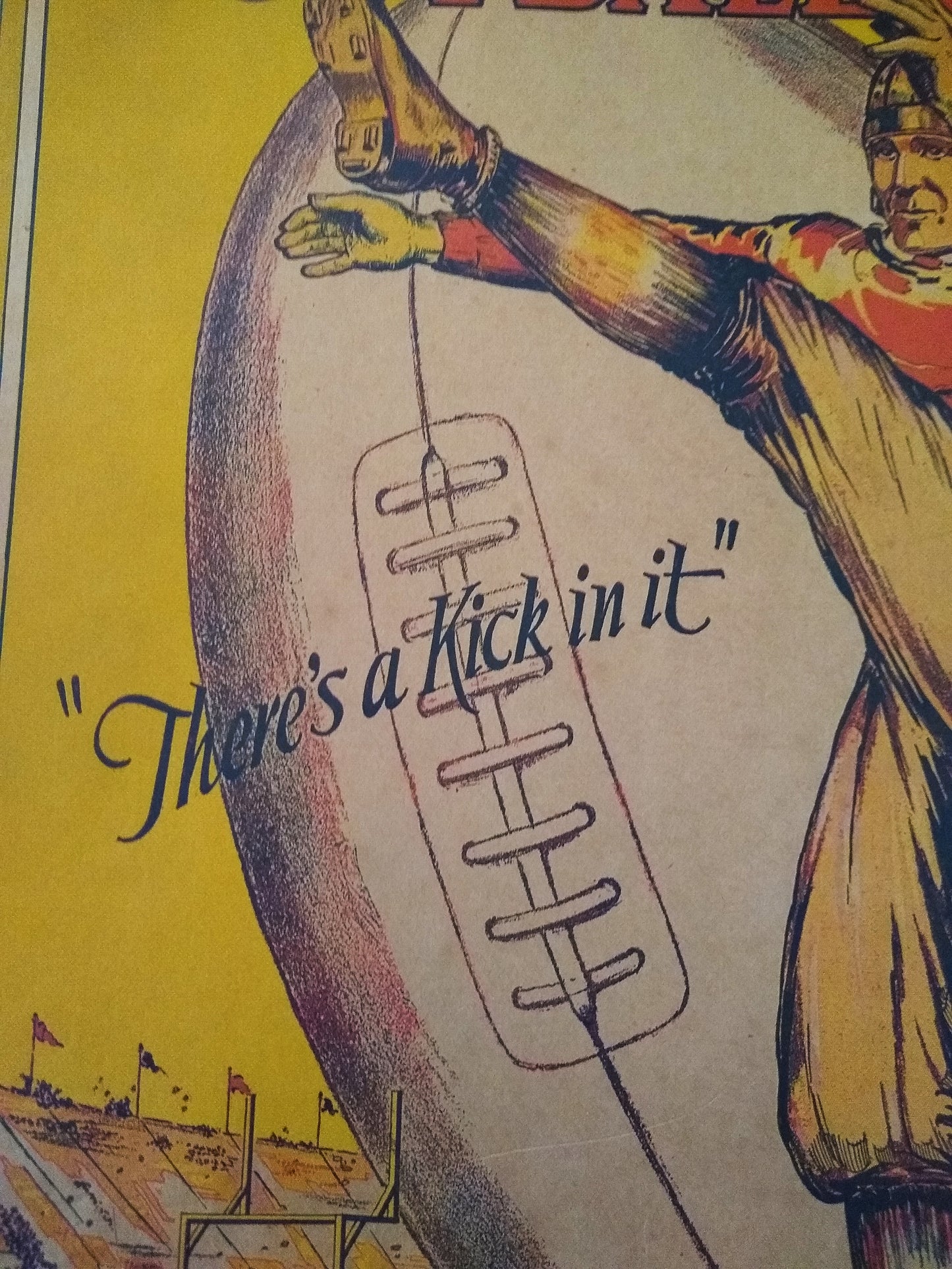 1927 Big Ten Football Board Game Poster | Vintage Collectibles