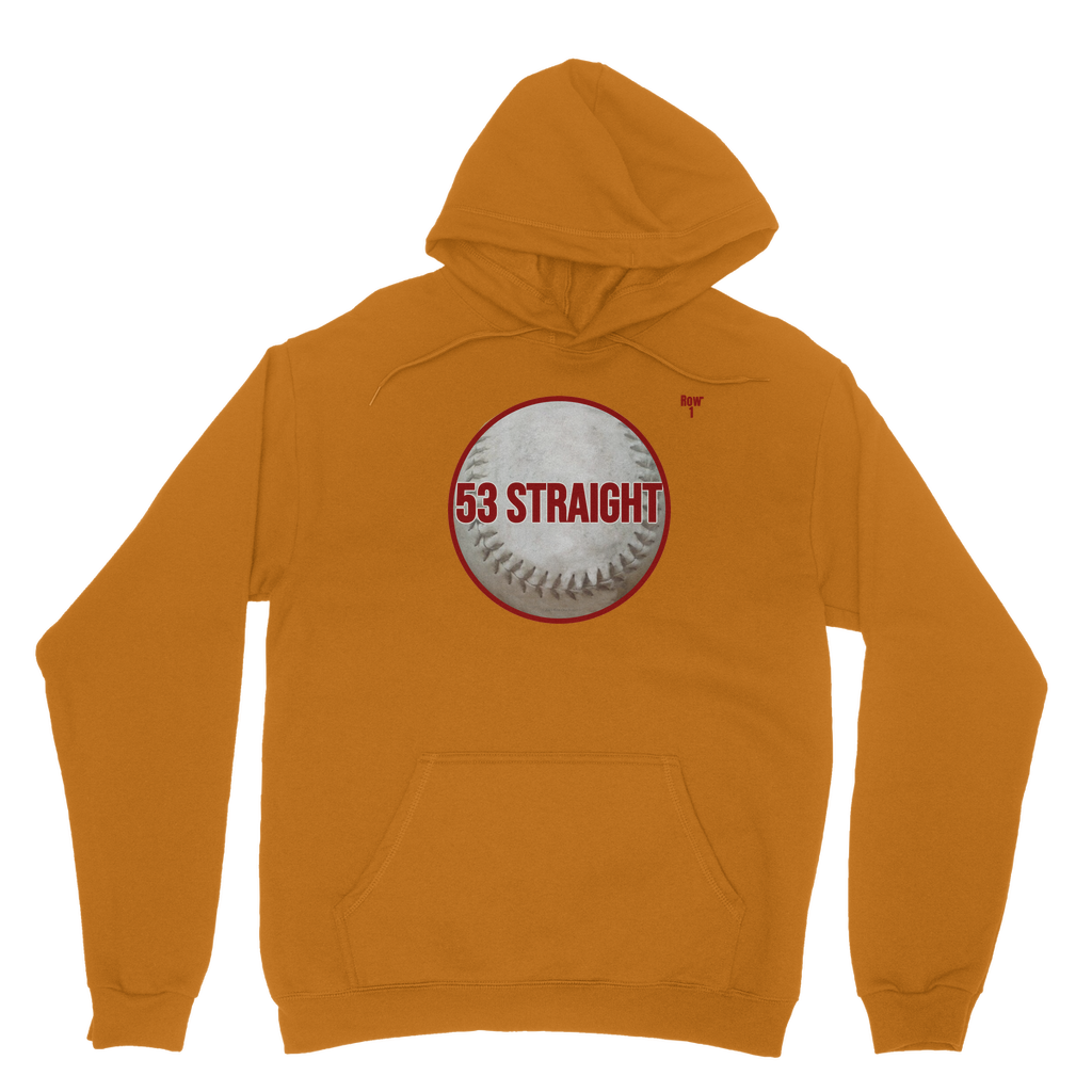 53 Straight Classic Adult Hoodie