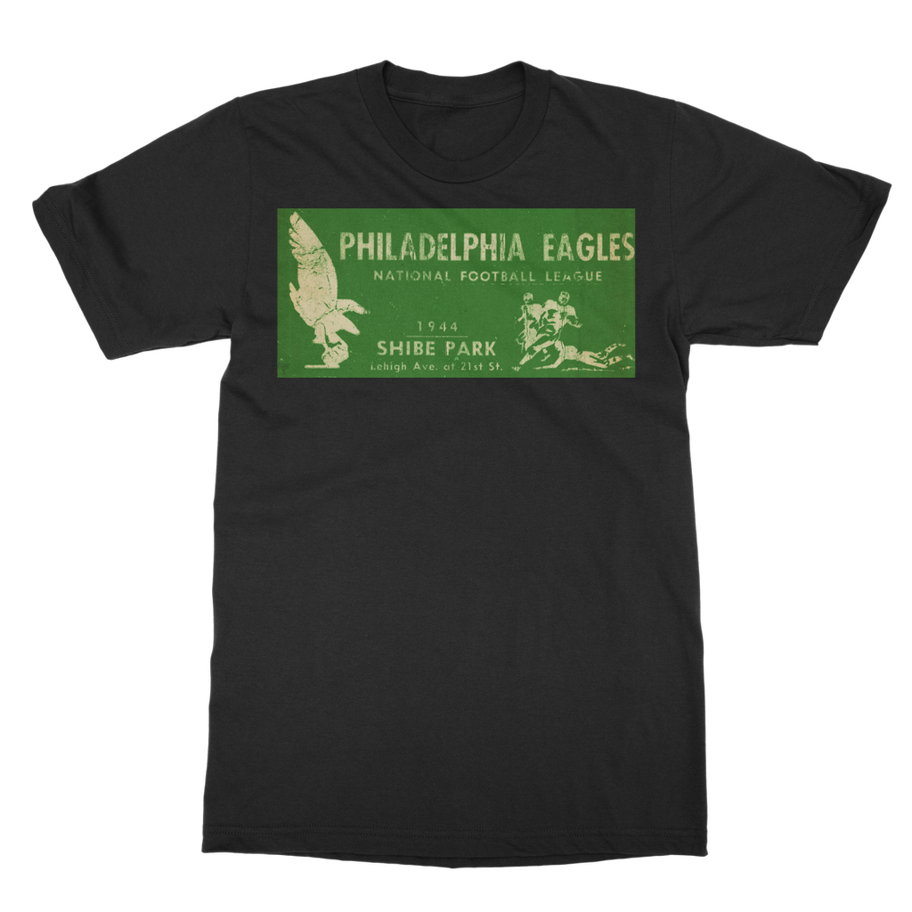 1944 Philadelphia Eagles Ticket Art Classic Adult T-Shirt