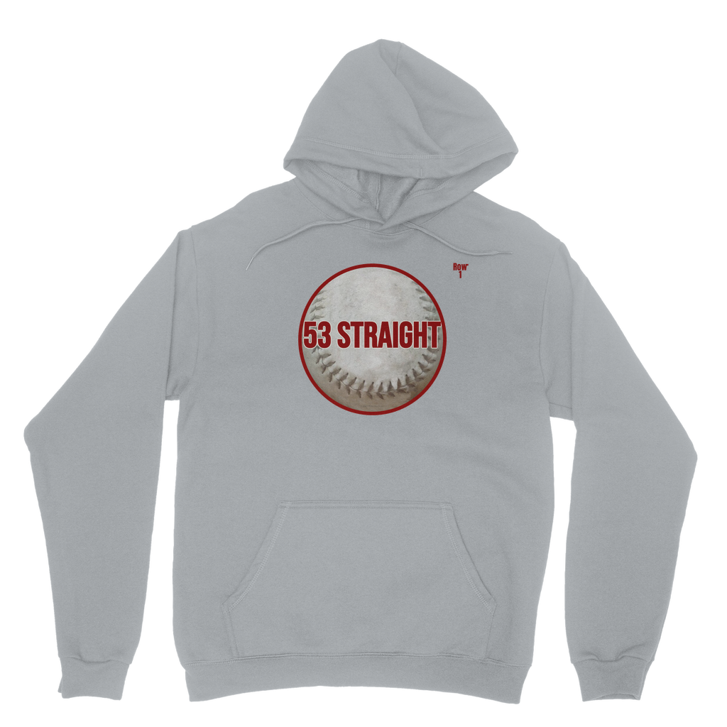 53 Straight Classic Adult Hoodie