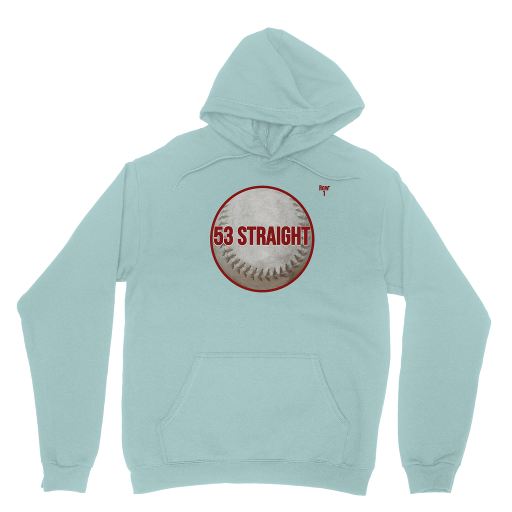 53 Straight Classic Adult Hoodie