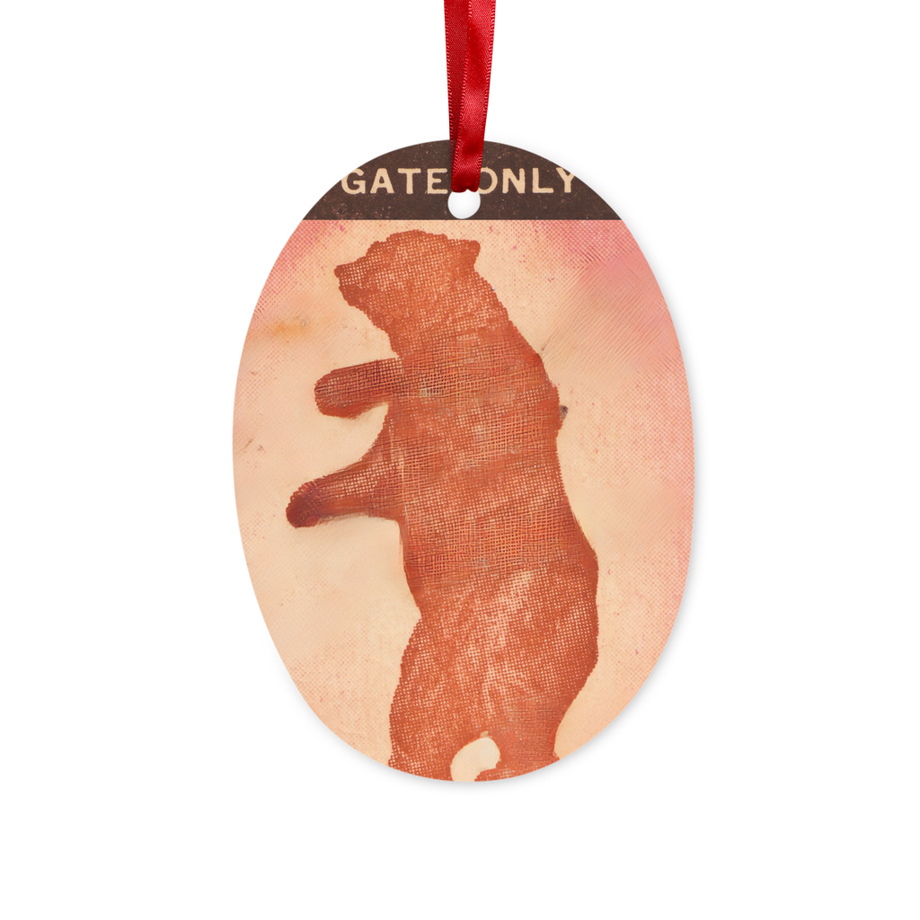 Enter Sessions St. Ceramic Hanging Ornament