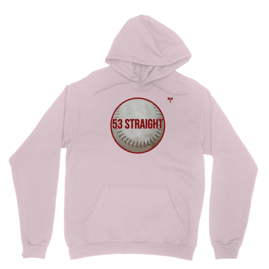 53 Straight Classic Adult Hoodie