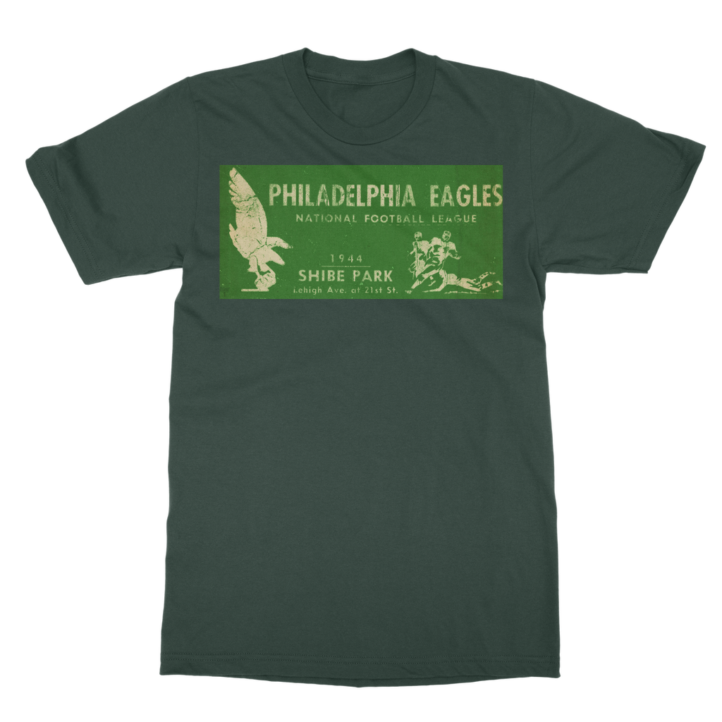 1944 Philadelphia Eagles Ticket Art Classic Adult T-Shirt