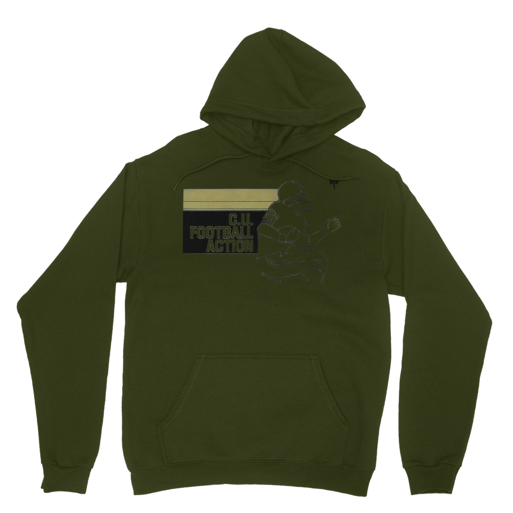 CU Football Action Classic Adult Hoodie