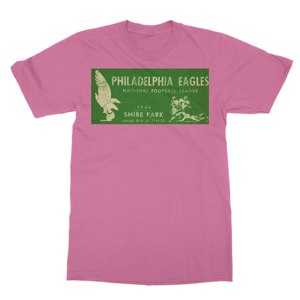 1944 Philadelphia Eagles Ticket Art Classic Adult T-Shirt
