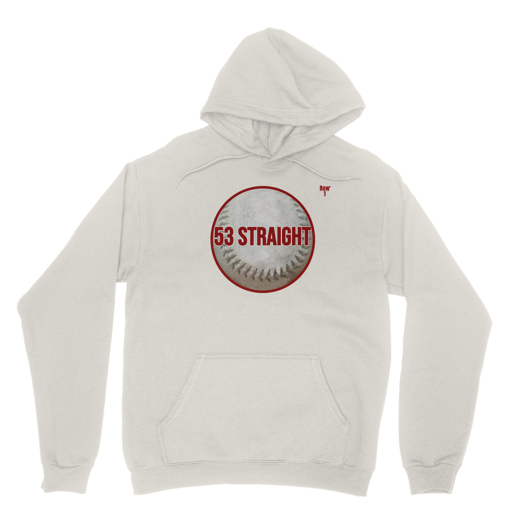 53 Straight Classic Adult Hoodie