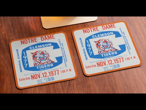 Cool Sports Gift Ideas | Row One Brand Vintage Ticket Gifts and Sports Ticket Stub Drink Coasters