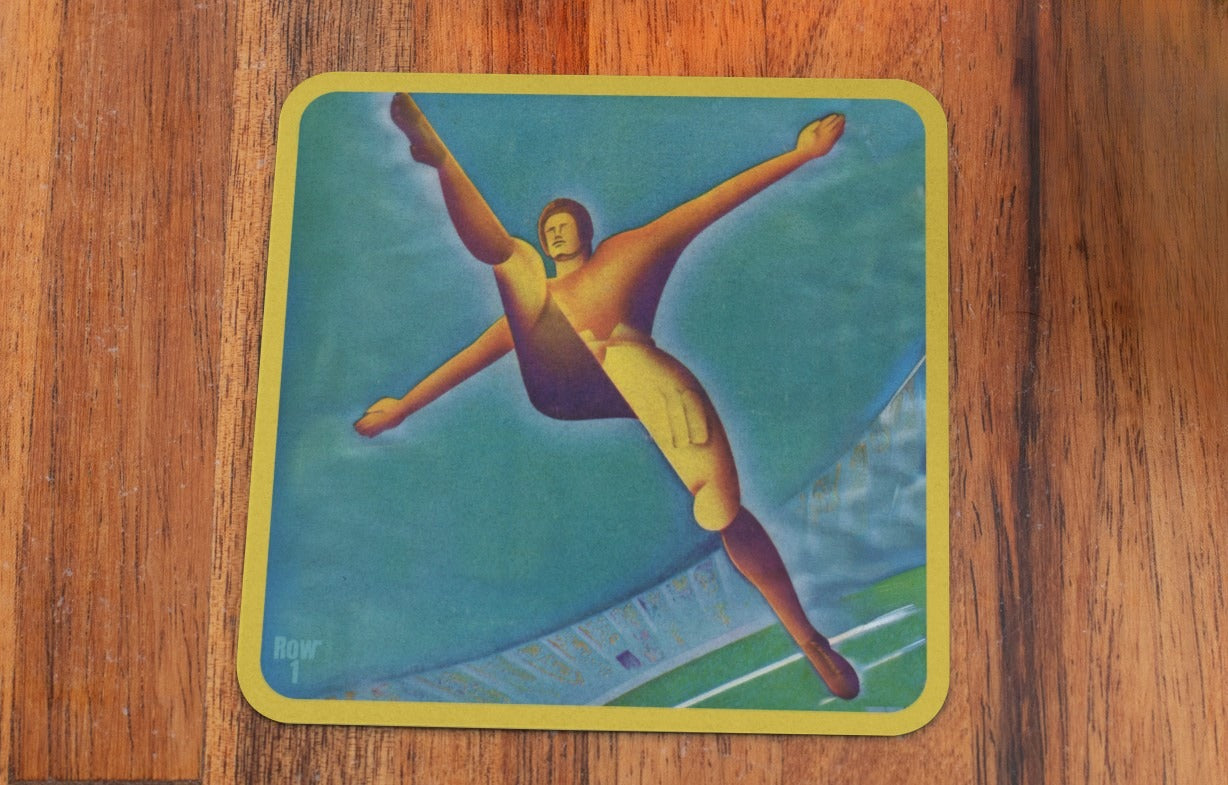 1932 Football Punter Art Drink Coasters