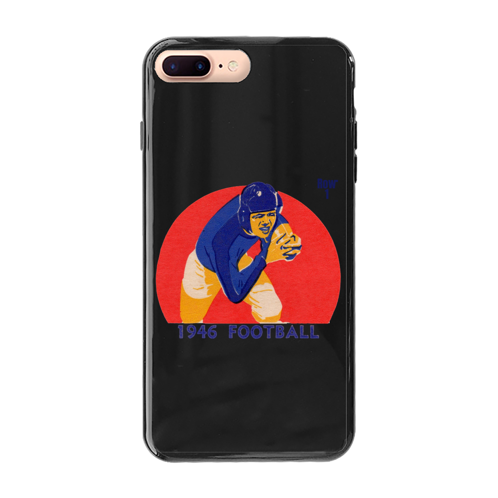 1946 Football Row 1 Back Printed Black Soft Phone Case