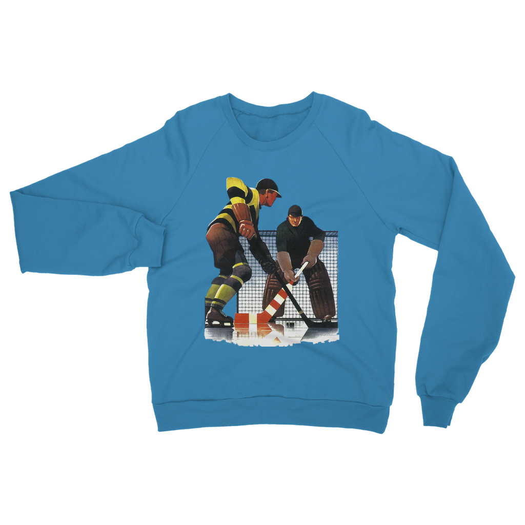 Coolstub™ Vintage Hockey Goalie Art Classic Adult Sweatshirt