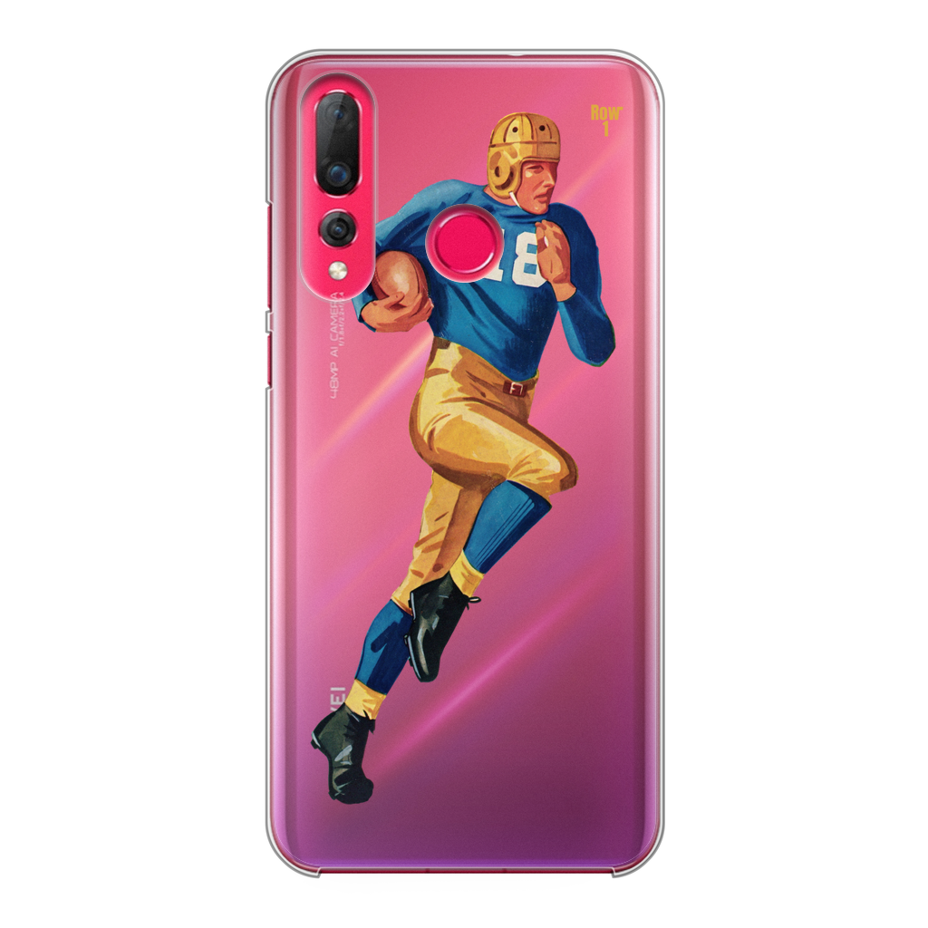 1942 Football Row 1 Back Printed Transparent Hard Phone Case