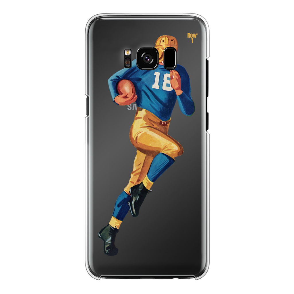 1942 Football Row 1 Back Printed Transparent Hard Phone Case