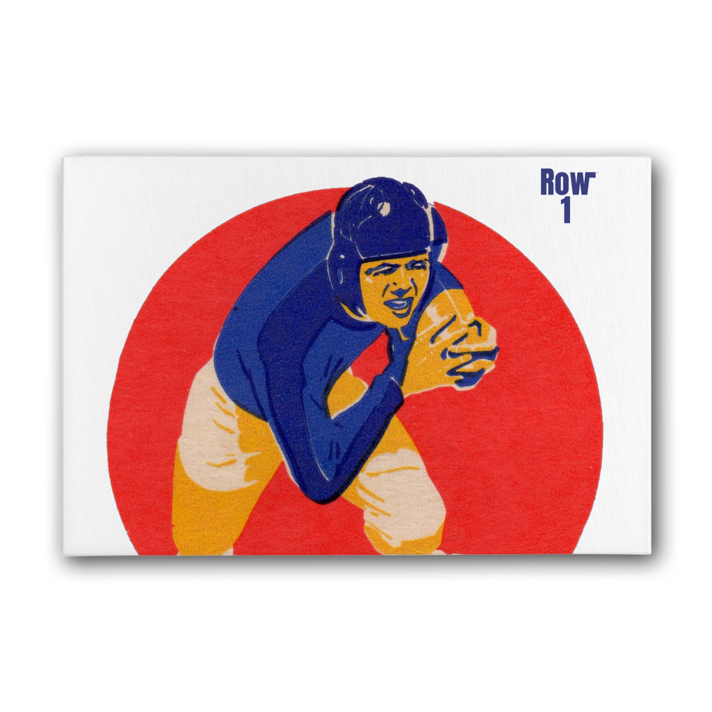 1946 Football Row 1 Premium Stretched Canvas