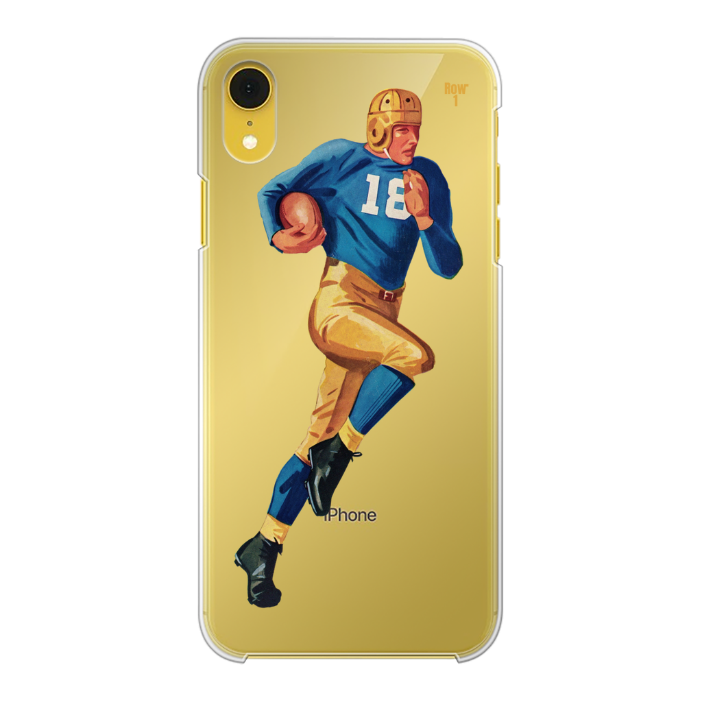 1942 Football Row 1 Back Printed Transparent Hard Phone Case