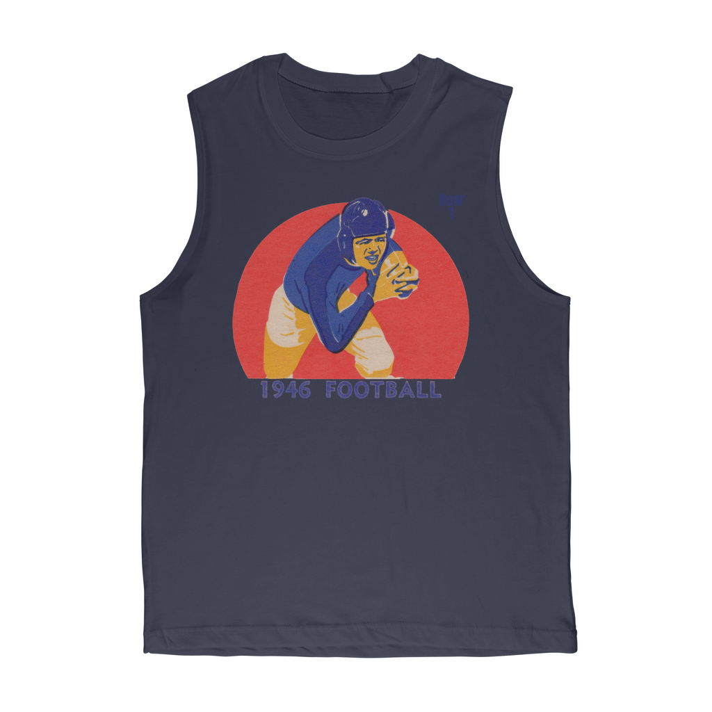 1946 Football Row 1 Classic Adult Muscle Top
