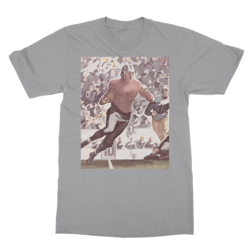 1937 Football Row 1 Faded Classic Adult T-Shirt