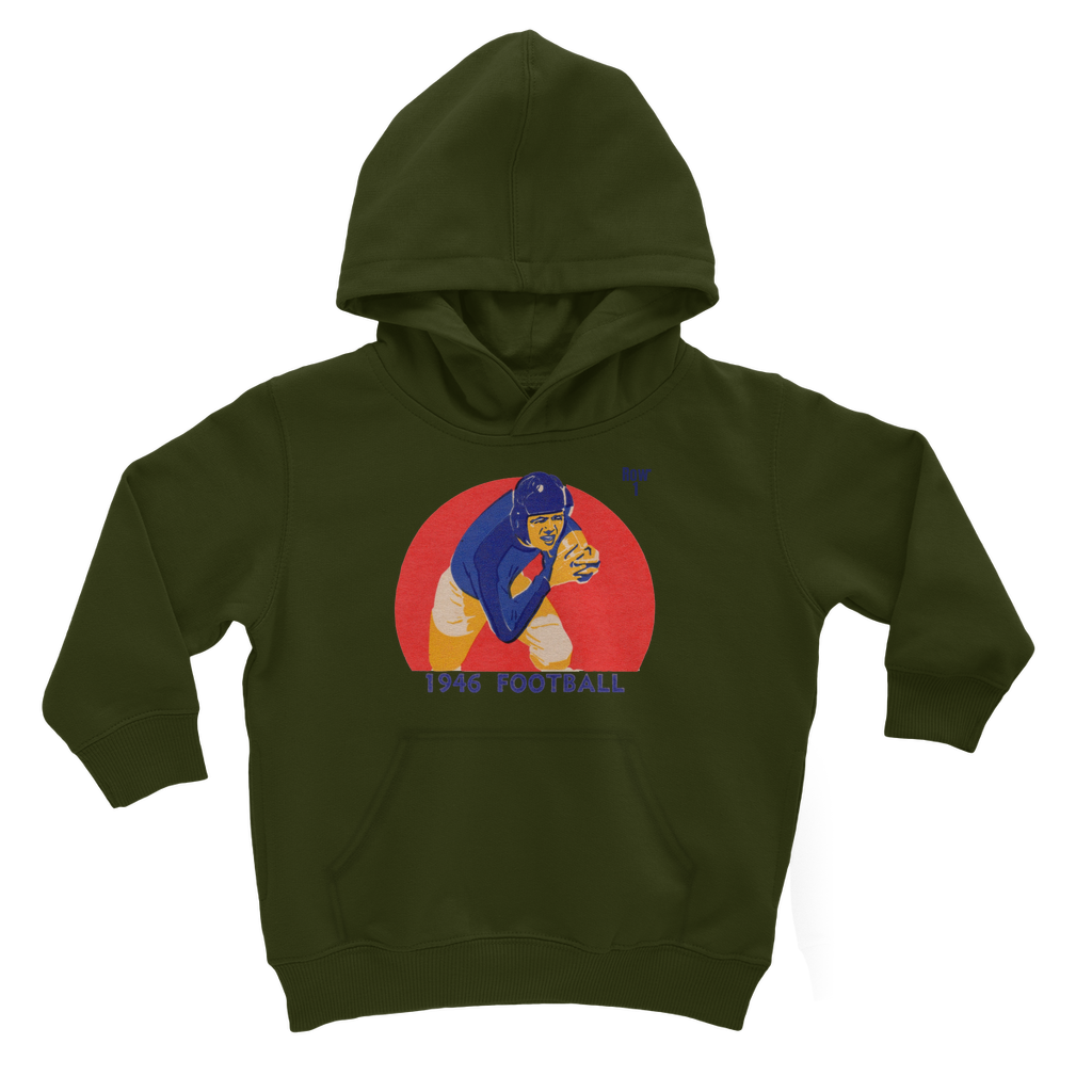 1946 Football Row 1 Classic Kids Hoodie