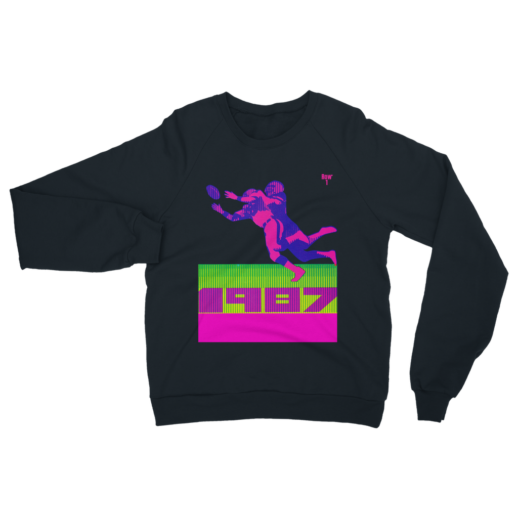1987 Football Row 1 Classic Adult Sweatshirt