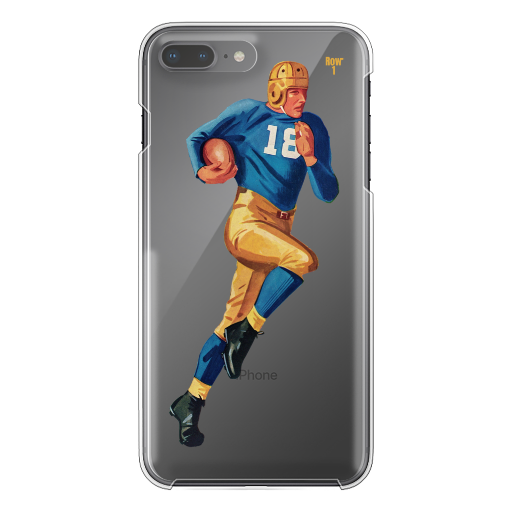 1942 Football Row 1 Back Printed Transparent Hard Phone Case