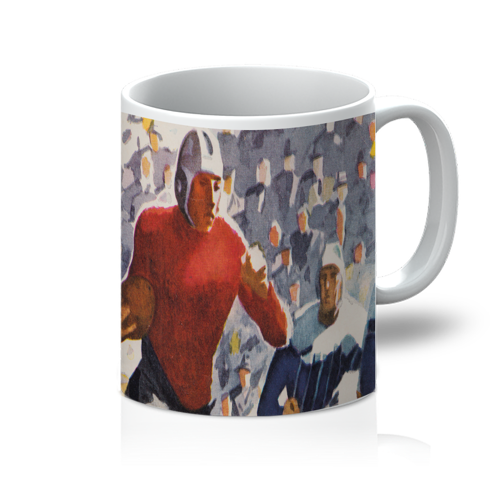 1937 Football Art Mug