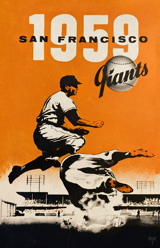 1959 San Francisco Giants Art