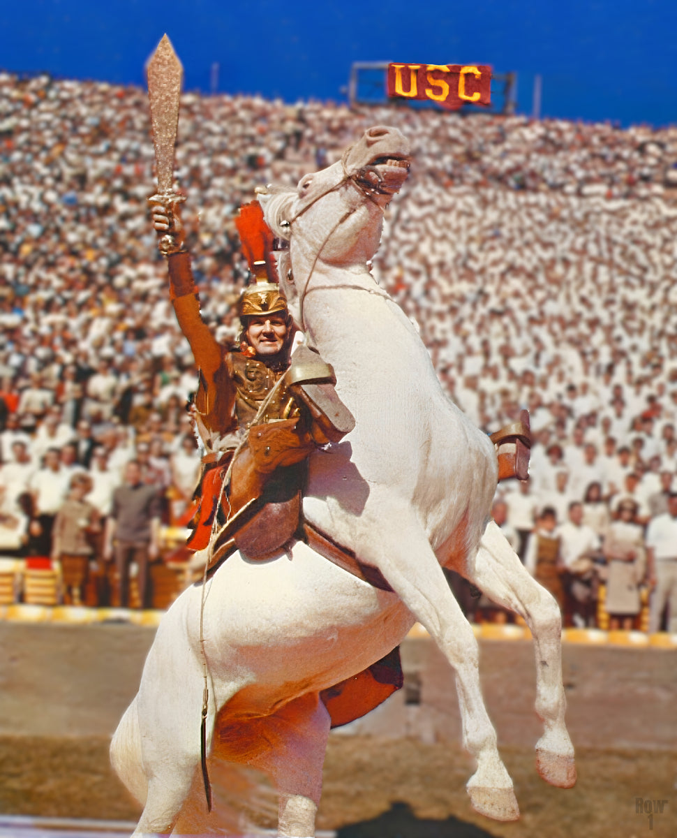 1966 USC Football Gameday Art