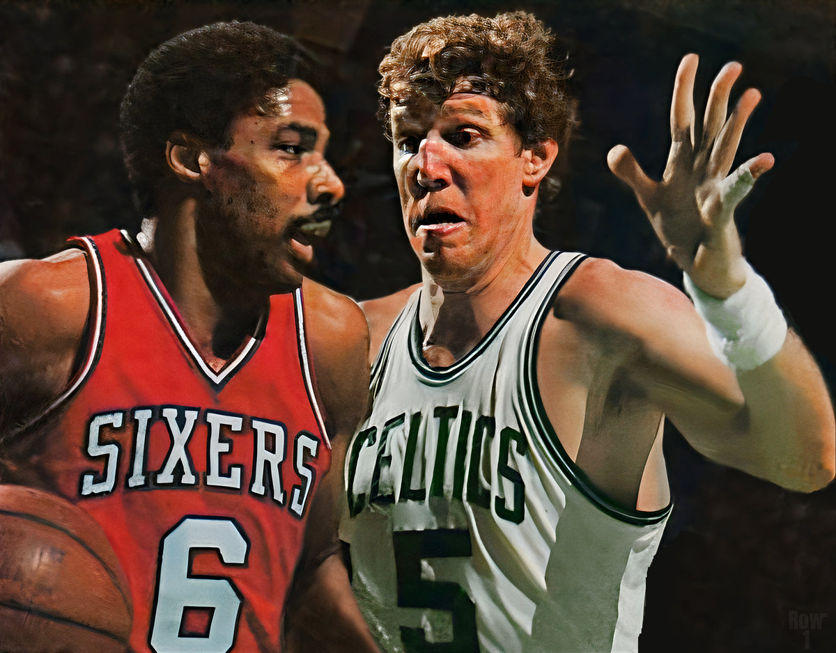 Bill Walton Plays Defense on Dr. J