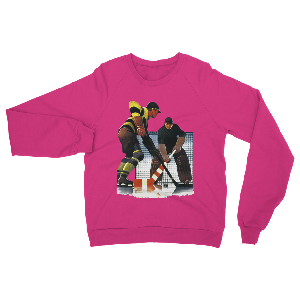 Coolstub™ Vintage Hockey Goalie Art Classic Adult Sweatshirt