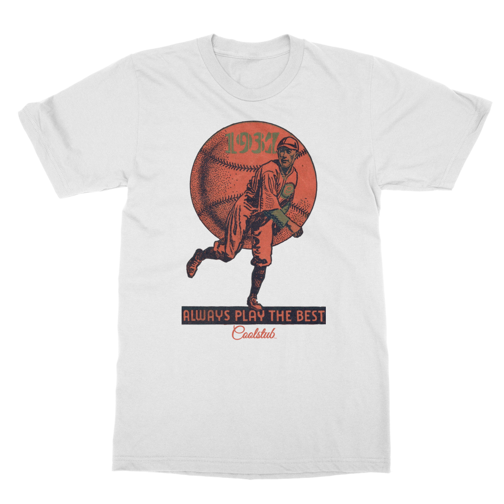 Coolstub™ 1937 Always Play The Best Vintage Classic Adult T-Shirt