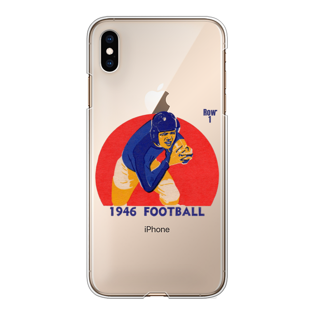1946 Football Row 1 Back Printed Transparent Hard Phone Case