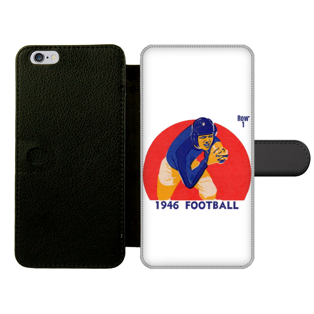 1946 Football Row 1 Front Printed Wallet Cases