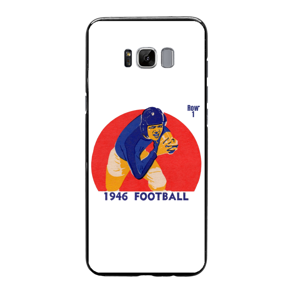 1946 Football Row 1 Back Printed Black Soft Phone Case