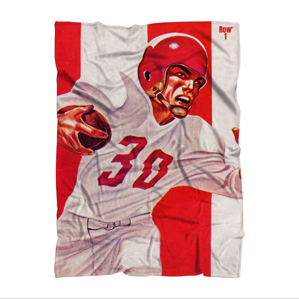 1955 Football Row 1 Premium Sublimation Adult Blanket