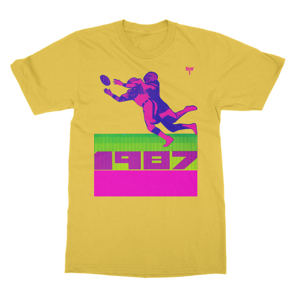 1987 Football Row 1 Classic Adult T-Shirt