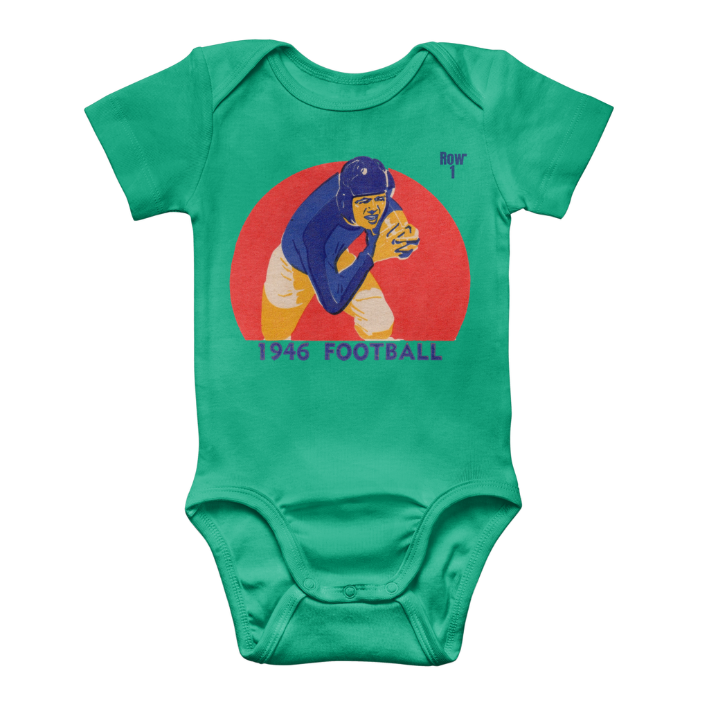 1946 Football Row 1 Classic Baby Onesie Bodysuit
