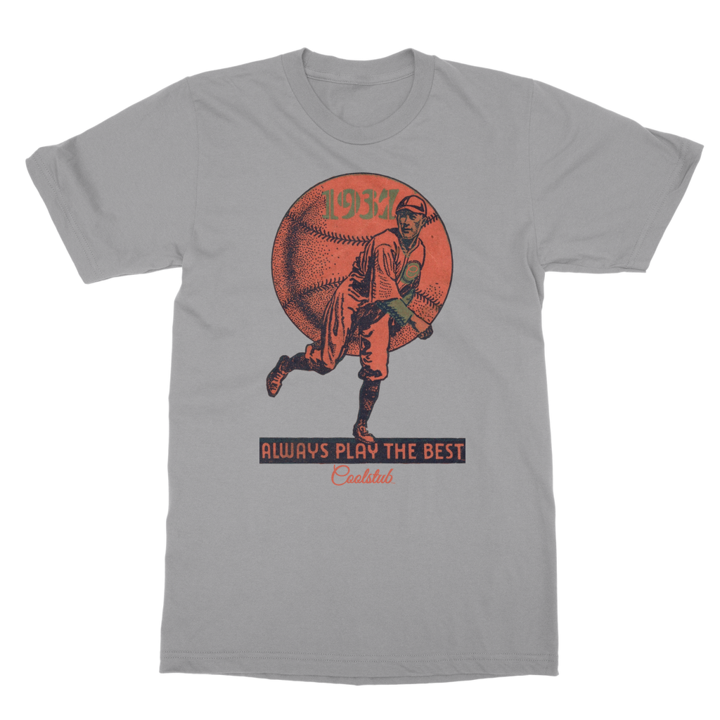 Coolstub™ 1937 Always Play The Best Vintage Classic Adult T-Shirt