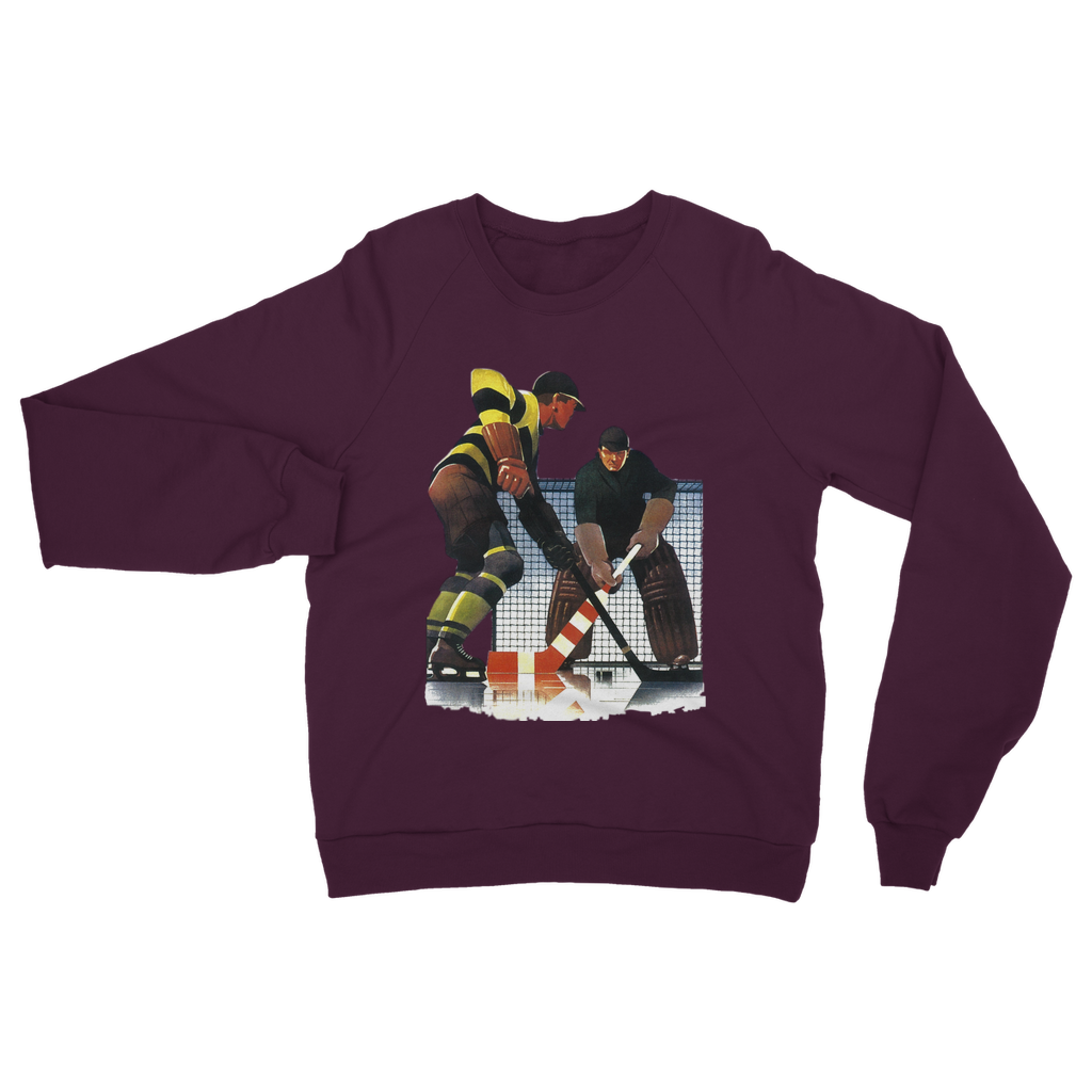 Coolstub™ Vintage Hockey Goalie Art Classic Adult Sweatshirt