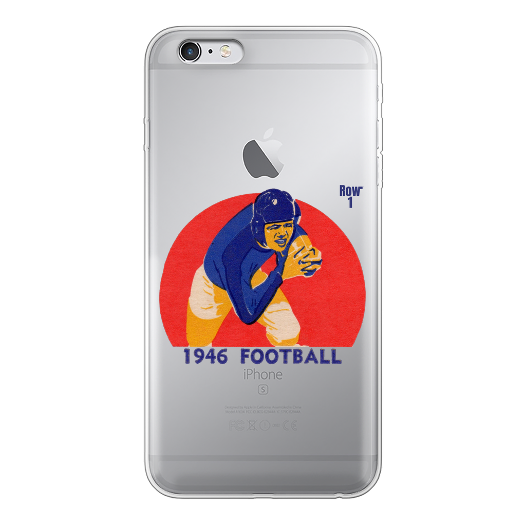 1946 Football Row 1 Back Printed Transparent Hard Phone Case