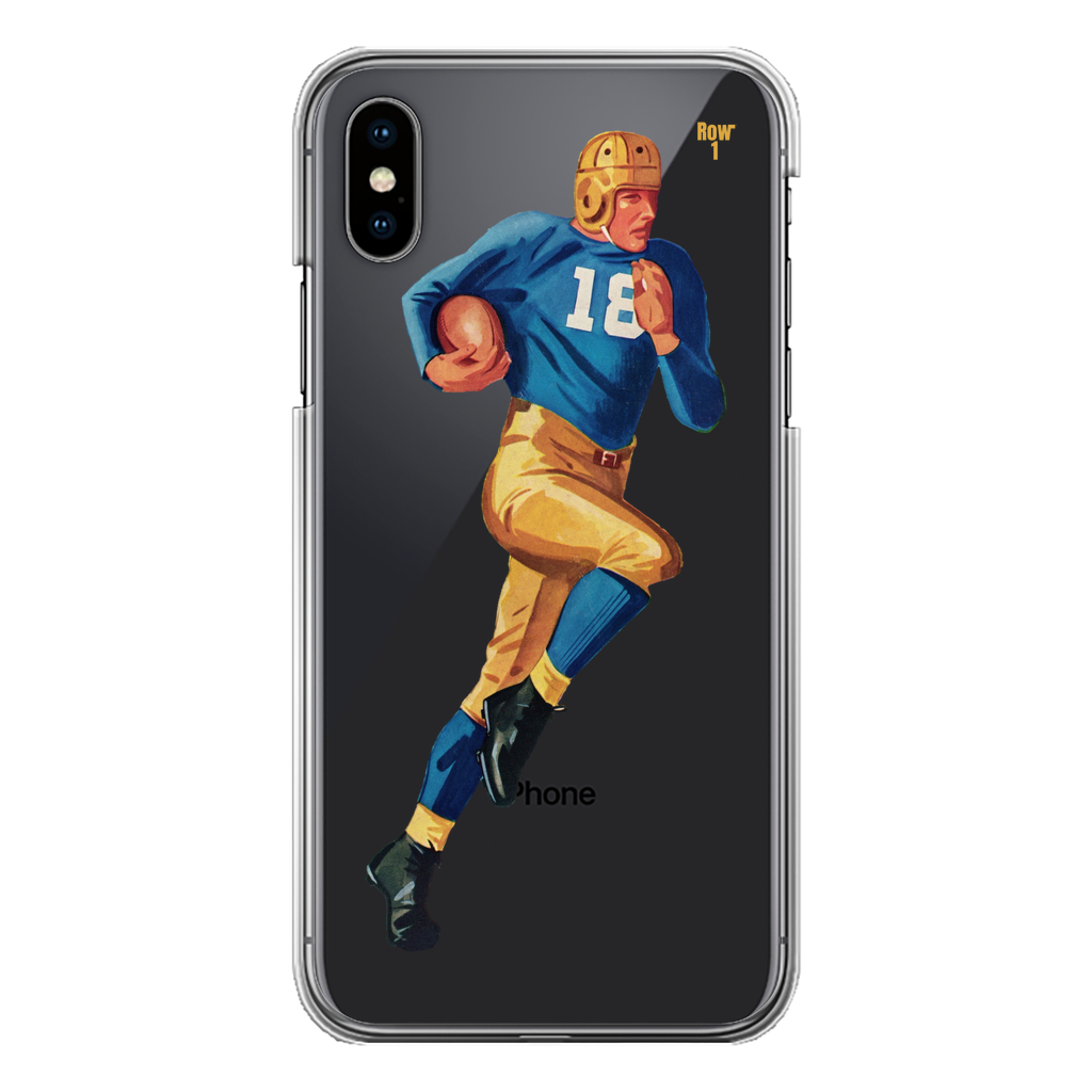 1942 Football Row 1 Back Printed Transparent Hard Phone Case