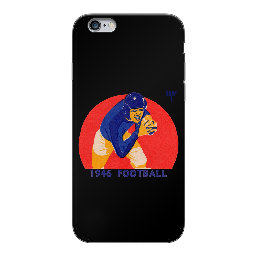 1946 Football Row 1 Back Printed Black Soft Phone Case