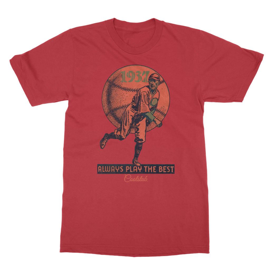 Coolstub™ 1937 Always Play The Best Vintage Classic Adult T-Shirt