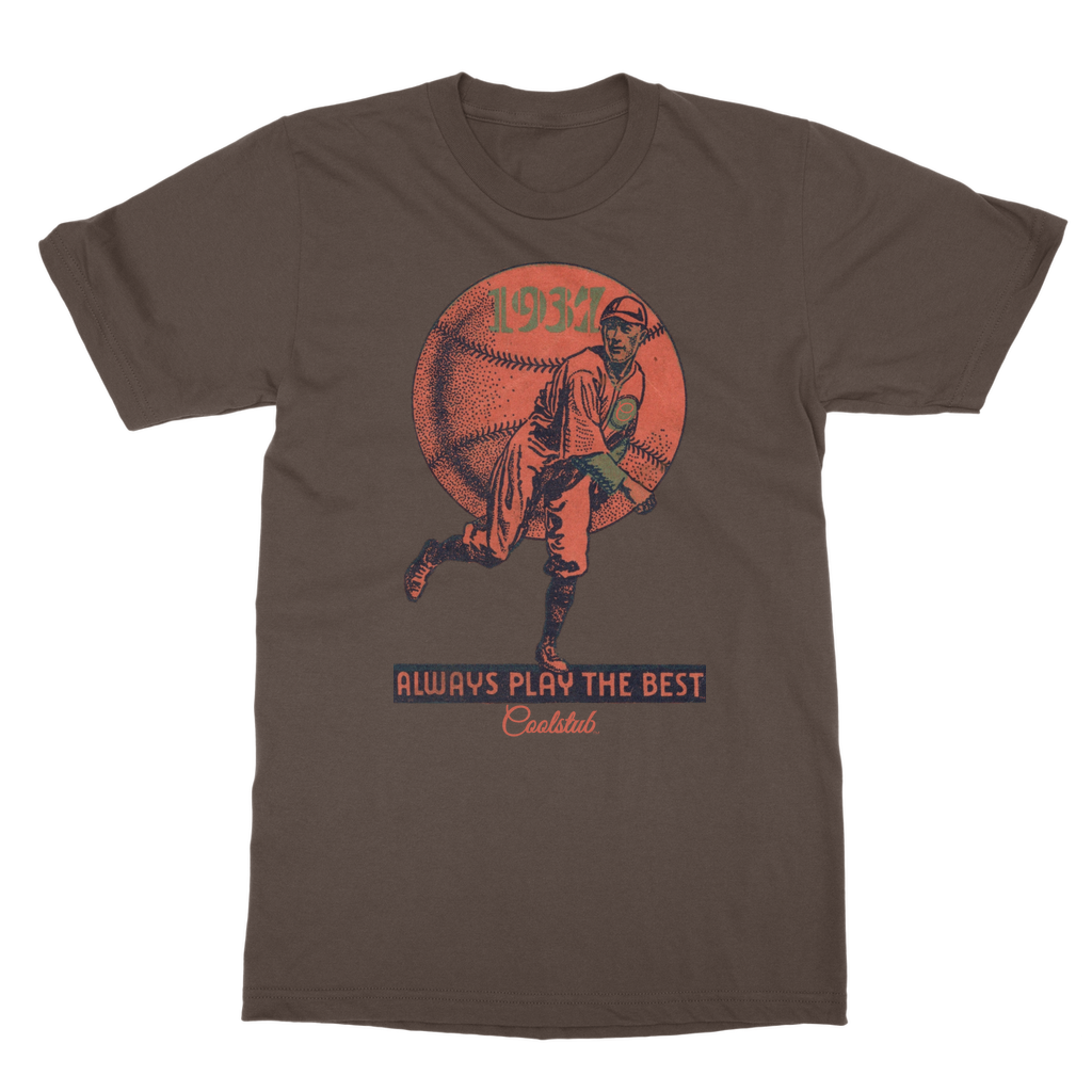 Coolstub™ 1937 Always Play The Best Vintage Classic Adult T-Shirt
