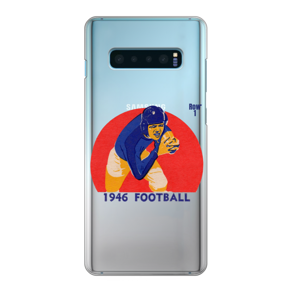 1946 Football Row 1 Back Printed Transparent Hard Phone Case