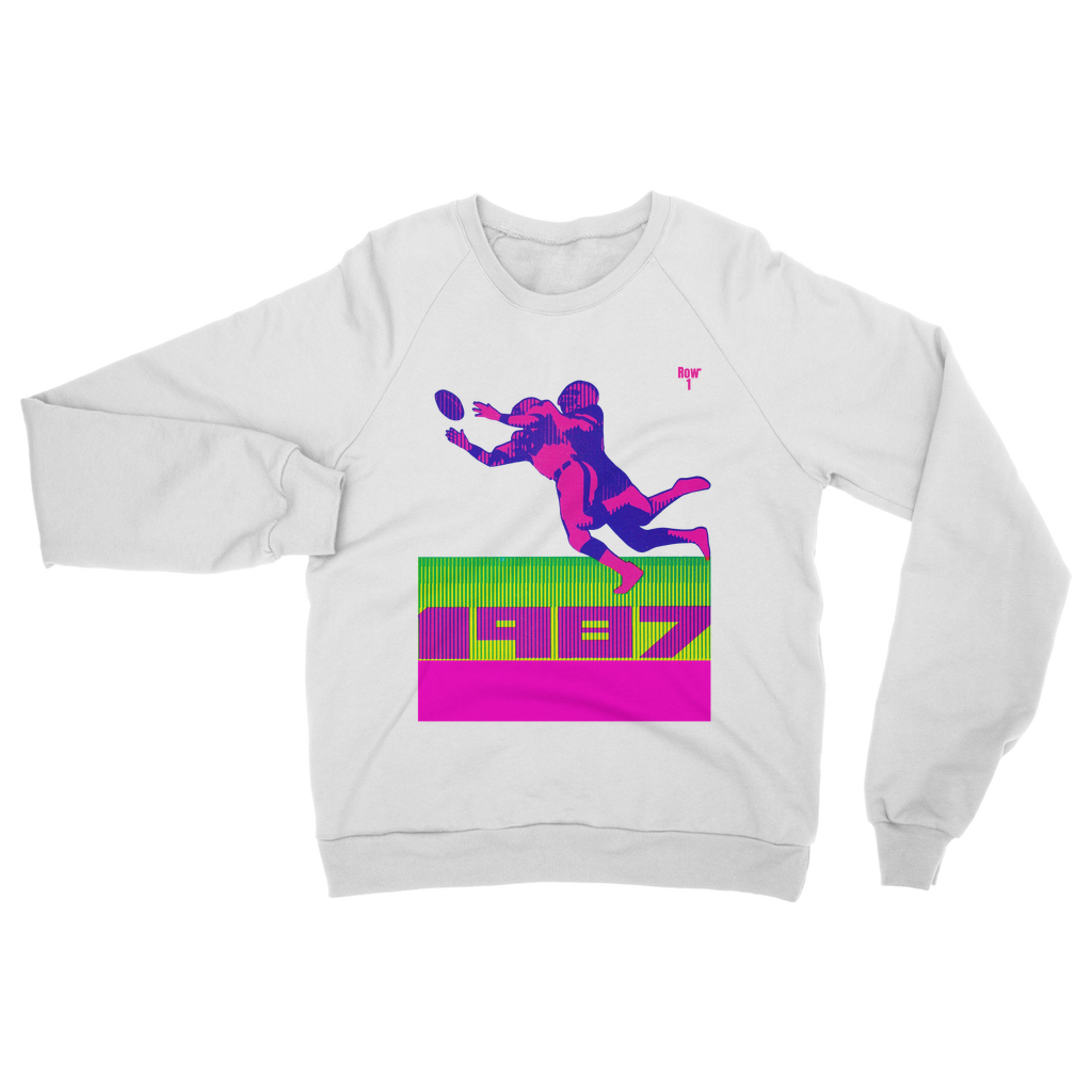 1987 Football Row 1 Classic Adult Sweatshirt