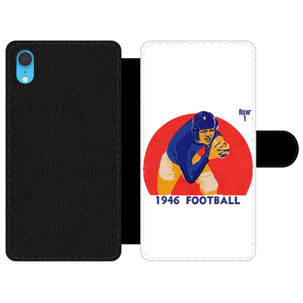 1946 Football Row 1 Front Printed Wallet Cases