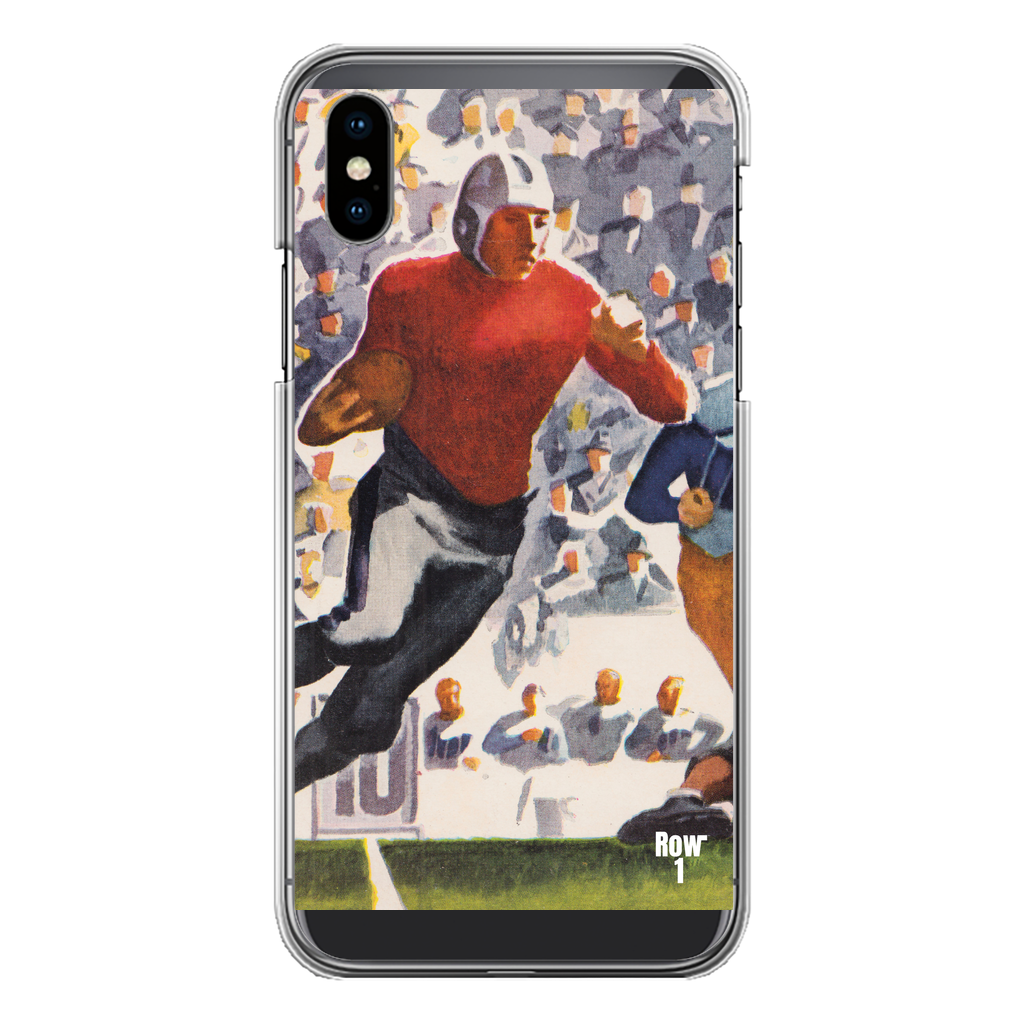 1937 Football Row 1 Back Printed Transparent Hard Phone Case